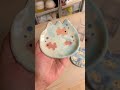 christmas marbled plate workshop