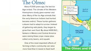 G5 Social Studies 1.1b The Olmec