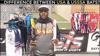 USA vs USSSA Baseball Certified Bats: When You c