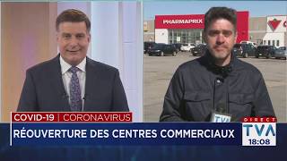 Pas d’achalandage monstre dans les centres commerciaux de Rimouski