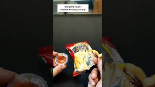 Unboxing ASMR KrisBee Kentang Goreng #unboxing #asmr #shorts #KrisBee #snack #kentanggoreng