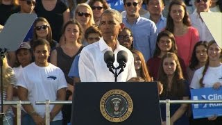 Obama tells voters 'the fate of the Republic rests on you'