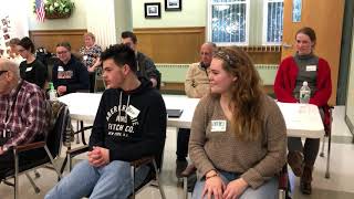 Joseph Case High School visits Swansea Council on Aging