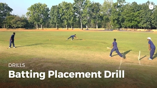 Batting Placement Drill | Cricket