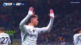 Sebastiano Esposito Goal - Inter Milan vs Empoli (3-1), All Goals Results/Extended highlights