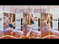 3 Elegant Beginner Pole Spins with @SuperFlyHoney  Sticky Leggings