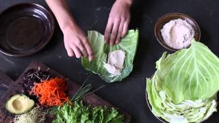 Cabbage Wraps with Beans \u0026 Cashew Paste | Sarah Glover