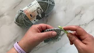 How To Single Crochet 4 Stitches Together (sc4tog) decrease