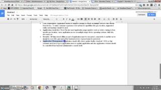Advanced Formatted Options in Google Docs