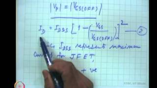 Mod-05 Lec-23 FETs ans MOSFET (Contd.)