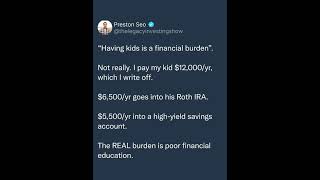 Having Kids Shouldn’t Be A Financial Burden 💰