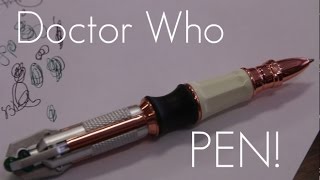 Doctor Who - 11th Doctor Matt Smith - Sonic Screwdriver Pen EDITION - Review / Demo