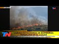 INCENDIOS EN CÓRDOBA: Las condiciones meteorológicas dificultan la extinción del fuego.