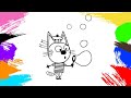 Coloring | Cookie | Kid-E-Cats |  Painting and Drawing