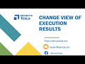 Tosca Tutorial | Lesson 60 - Change View of Execution Results | Execution Lists | Actual Logs |