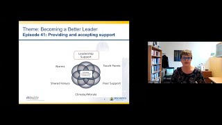 10 Minute Well-being Tips for Managers | Episode 41 Providing and Accepting Support