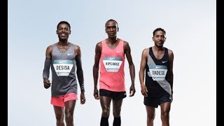 Nike Breaking2 Sub 2hour Marathon Attempt with Eliud Kipchoge, Zersenay Tadese and Lelisa Desisa