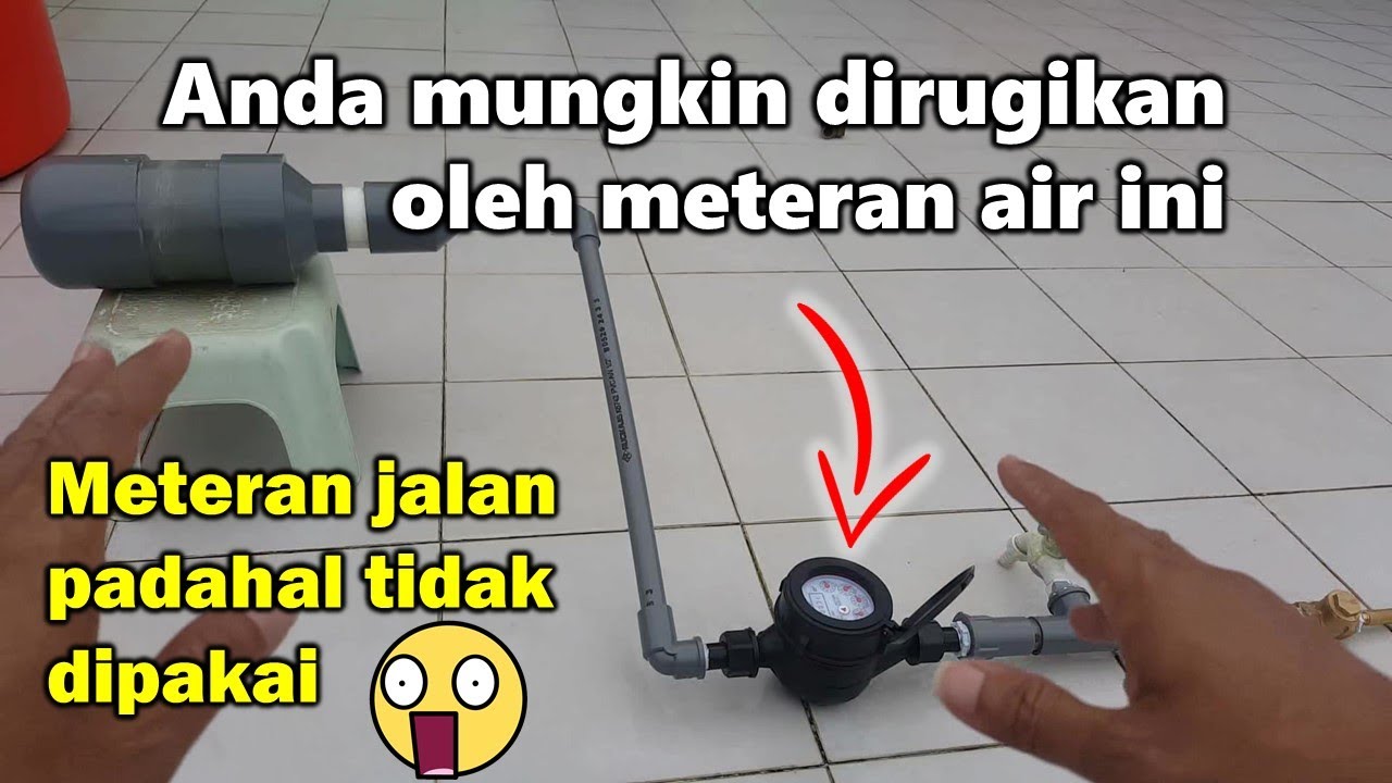 Meteran Air PDAM Mungkin Merugikan Anda: Cara Mengatasinya - YouTube