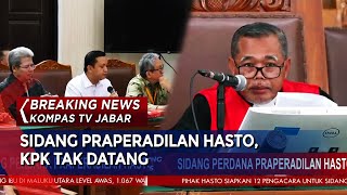 BREAKING NEWS | KPK Tak Hadir, Sidang Praperadilan Hasto PDIP Ditunda 5 Februari 2025