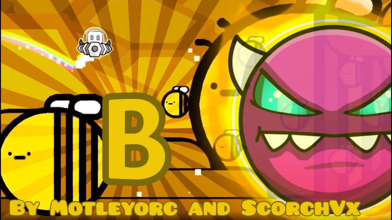 Geometry Dash [2.1] (Medium Demon) - B By Motleyorc And ScorchVx [All ...