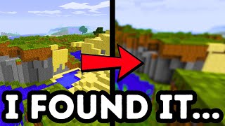 Finding The Original Minecraft Title Screen Seed
