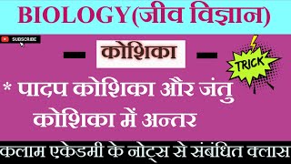 Plant cell and animal cell difference in hindi|plant and animal cell|Biology Classes in hindi