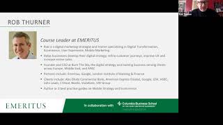 Columbia Executive Education | Digital Strategies for Business (Online)  | Webinar