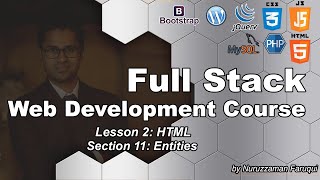 Section 2.11: HTML Entities