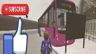 Going Christmas shopping at the mall Canterbury and district bus simulator roblox