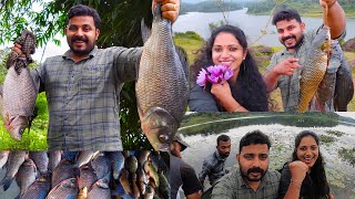 കൊട്ടത്തോണിയിൽ ഒരു കിടിലൻ മീൻ പിടുത്തം | Catching big Fish | Fishing skill | Come on everybody