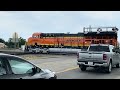 montana rail link railfanning in hoxie and jonesboro arkansas with a little bit a train action.