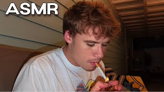 Relax With Me: Smoking a Cigarette on a Warm Summer Night (ASMR)