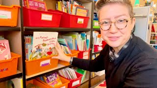 Teacher ASMR | Reading in my Classroom Library