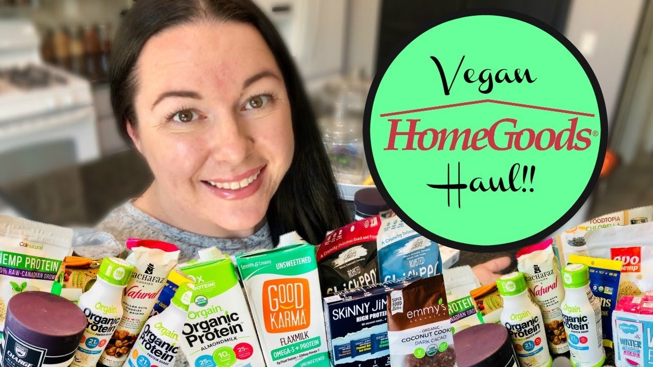 Vegan Haul From Homegoods Youtube