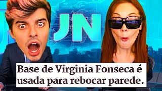 NÃO AGUENTO MAIS A BASE da VIRGINIA! PIOR JORNAL de NOTÍCIAS do MUNDO com @limelchert