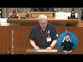 令和4年9月福井市議会定例会　9月6日本会議（一般質問９）片矢修一議員 手話通訳挿入