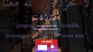 Heart-Touching Qur'an Recitation |     لا تحزن ان الله معنا #shortsfeed #shorts #quran