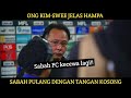 Ong Kim-Swee kecewa Sabah pulang tangan kosong.