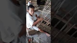 basket rattan weaving