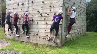 Black Mountain Activities - Ropes - the Warm Up - 8/20/19