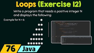Loops in Java (Exercise 12)