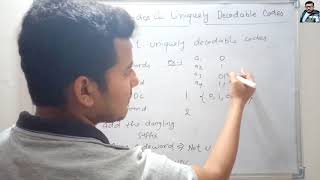 3. Uniquely Decodable Codes \u0026 Prefix Codes with Example | Data Compression