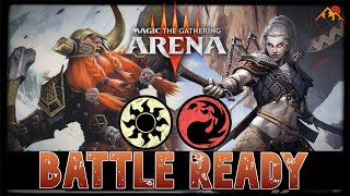 RELOADED FOR WAR | MTG Arena - Boros Warriors Equipment Aggro Double Strike Alchemy/Standard Deck