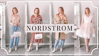 WINTER TO SPRING FEMININE CLOTHING TRY ON | Nordstrom Trunk Club unboxing 2022