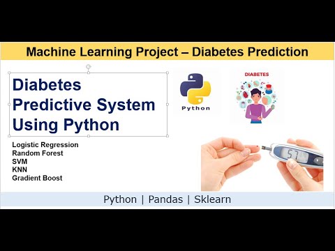 Machine Learning Project | DIABETES PREDICTION #logisticregression # ...