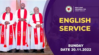 English Service, Sunday 20.11.2022