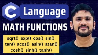 Math Functions in C Programming | C Tutorial | Amit Thinks