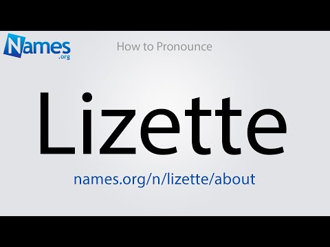 What does Lizette mean?