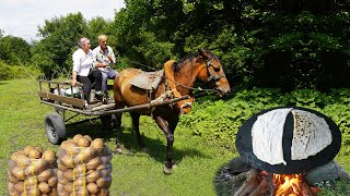 Forest Journey - Grandma's Special Delicious Potato Bread - Kutab Recipe