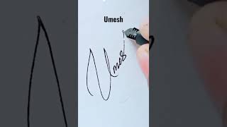 UMESH Signature ideas || HN Creations #viral #art #draw #hncreation #signature